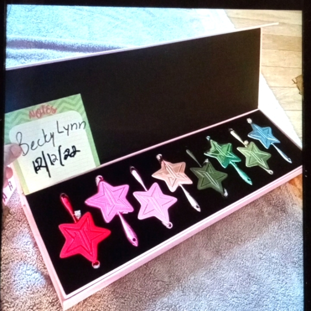 Jeffree Star Chrome Star Tree Ornaments